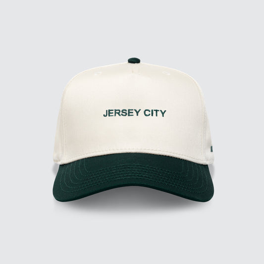 Jersey City Green Ivory Hat