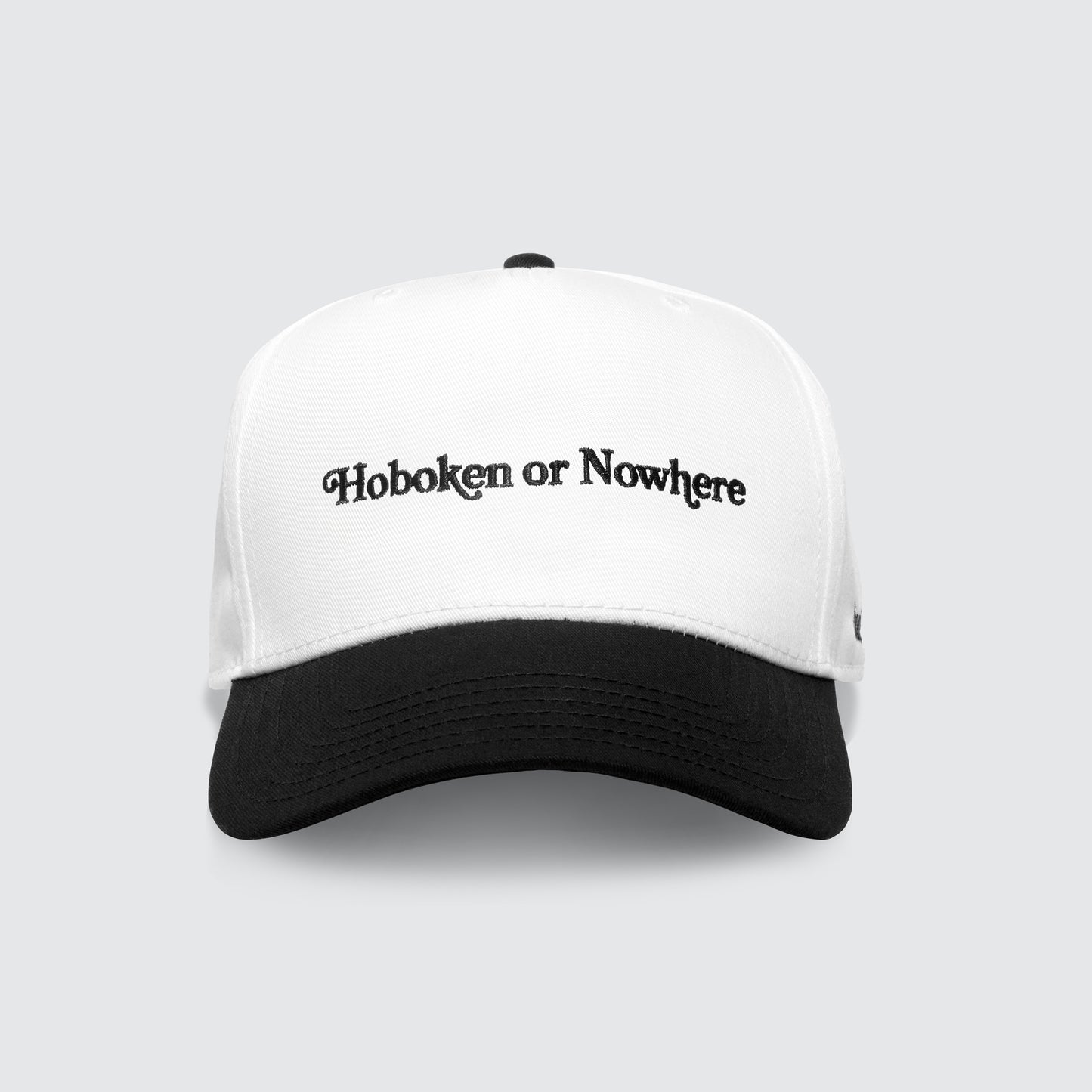 Hoboken or Nowhere Black White Hat