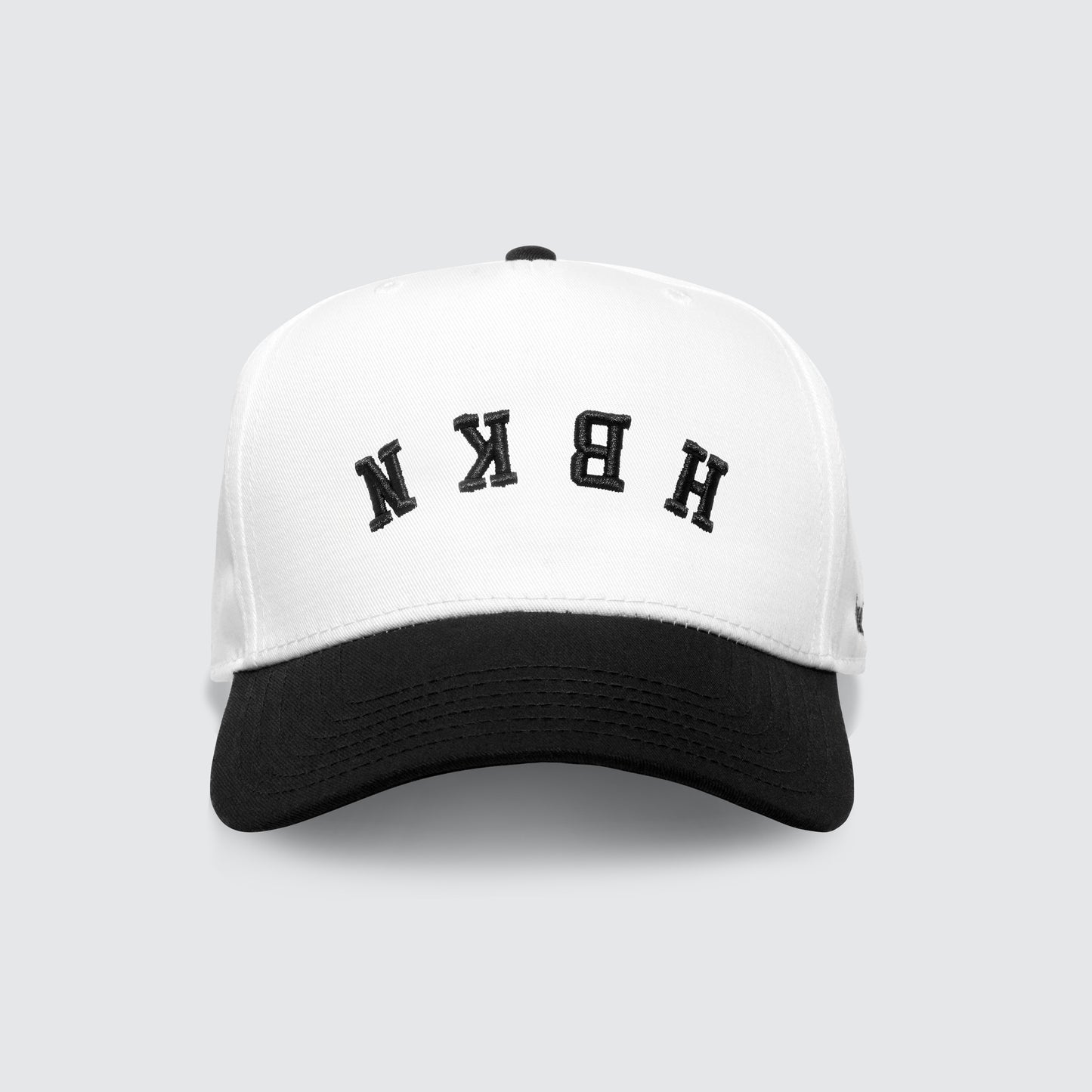 HBKN Black White Upside Down Hat